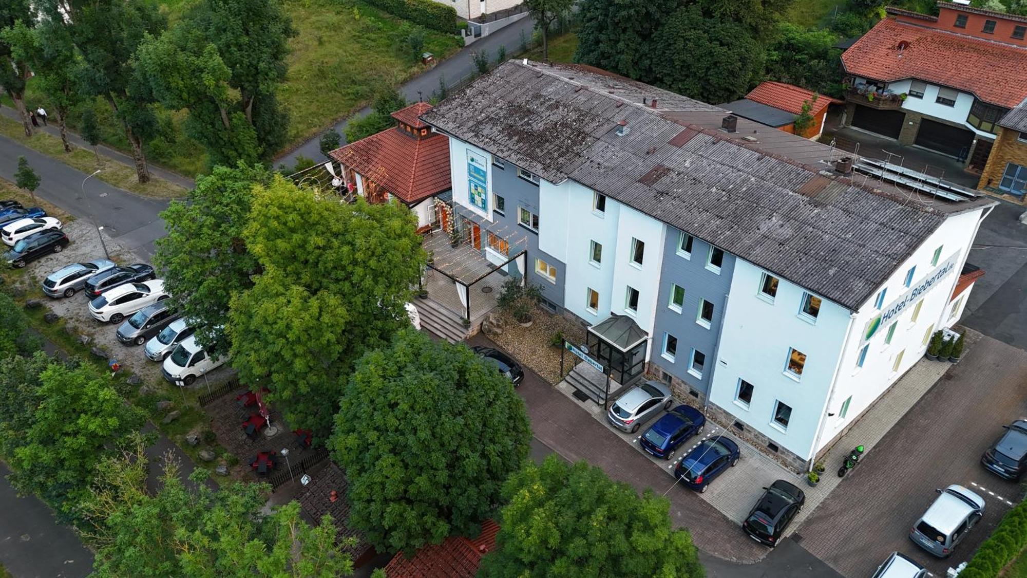 Garni Hotel Biebertal Am Milseburgradweg Hofbieber Eksteriør billede